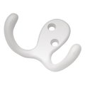 Hickory Hardware Utility Hook Double 3/8 Inch Center to Center P27115-W